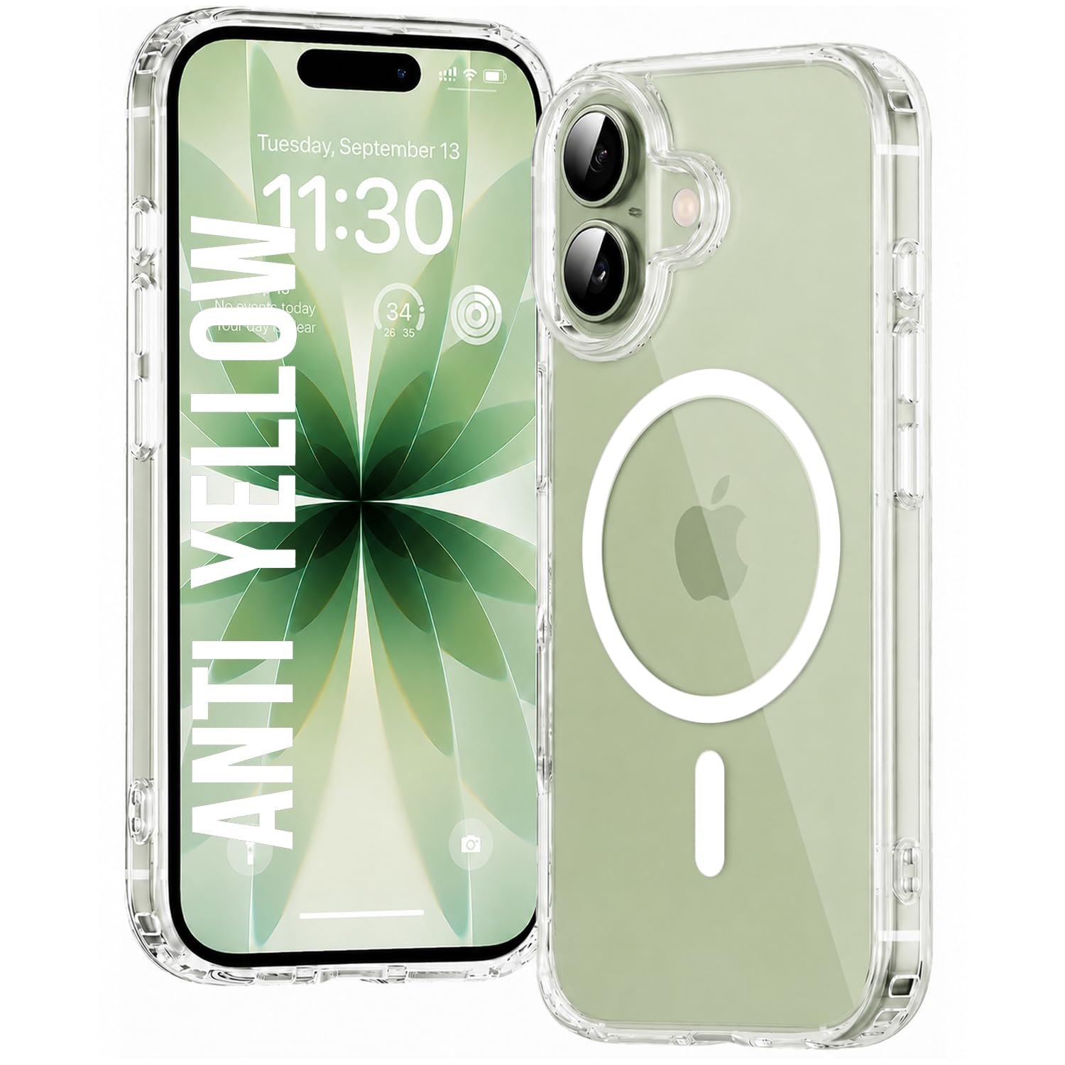 Clear Magnetic Compatible with iPhone 17 Case available at Sameer Mobiles Chittoor